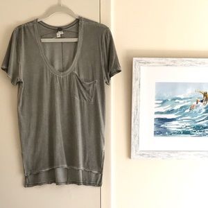 Free people rising sun tee